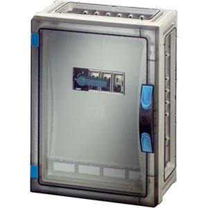 Hensel Lastschakelaarkast 160A 3 polig. 270x360mm. wand Open. +PE/Nul klem - 68000031 etim internet - 20010592