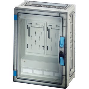 Hensel KWh meterkast 2x Electr. meter. 270x360x186. wand Open Transp. deur - 68000108 etim internet - 20010575
