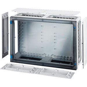 Hensel Lege behuizing. BM4. 546x366x163. wand Dicht. Transparant deksel - 68000155 etim internet - 20010538