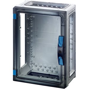 Hensel Lege behuizing. BM2. 270x360x186. wand Open. Transparante deur - 68000296 etim internet - 20010525