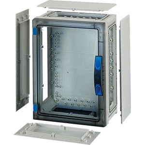 Hensel Lege behuizing. BM2. 276x366x186. wand Dicht. Transparante deur - 68000304 etim internet - 20010526