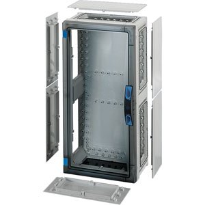 Hensel Lege behuizing. BM3. 276x546x186. wand Dicht. Transparante deur - 68000306 etim internet - 20010534