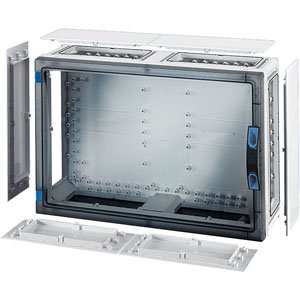 Hensel Lege behuizing. BM4. 546x366x186. wand Dicht. Transparante deur - 68000308 etim internet - 20010544