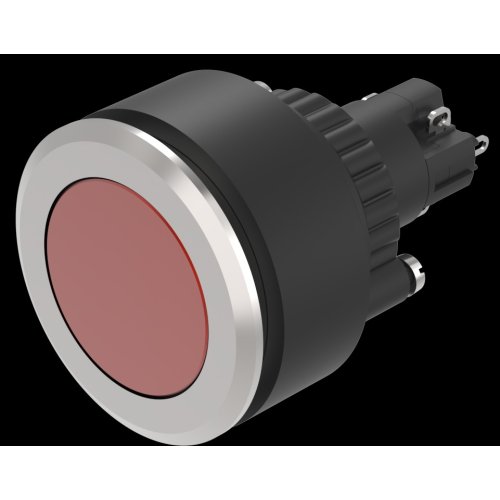 EAO Pushbutton-Set lens alu red flat mom ST 1NC+1NO - 683b6dfdf5bad7b7d3ab15c766b683fa - 20045904