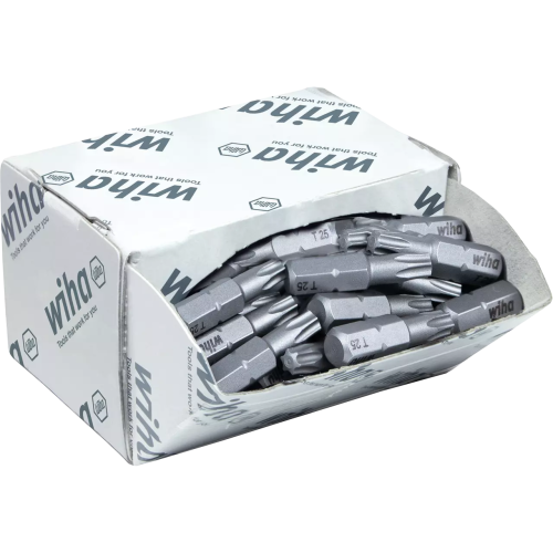 WIHA Standaard Bit 1/4" C6,3 TORX grootverpakking 7015 T25x25 (50 stuk - 6b3a6c9b af22 4fcd 935f cb1555e2cd0f - 20012806
