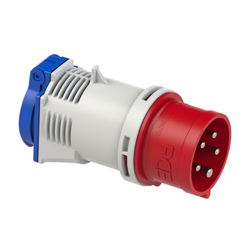 PCE Adapter verloop 16/5/400 6h rood-SchuKo - 6c9e197003e2ecece223e88b431e172e - 20158398