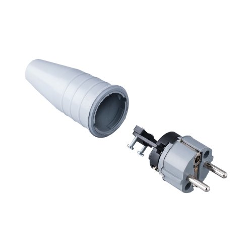 Keraf Volrubber contactstop 16A 250V~ bus/randaarde geheel grijs - 6d1b6e1a59ca6e7d1d99090486287662 - 20212217