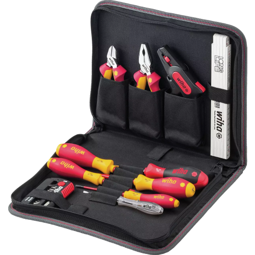WIHA Gereedschapsset Elektricien Assorti in etui 9300-035, 32-delig - 6e3388f9 d107 46d4 82fd 2d06c187395c - 20013979