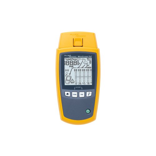 Fluke Networks MicroScanner PoE professionele set voor industrieel ethernet - 7003885 a en - 20011922