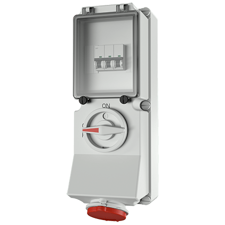 Mennekes WCD 32A 5P 6H 400V IP44 DUO + autom. - 7220 - 20022370