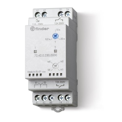 Finder FIN WISSELREL. 2M 12A 230VUC - 72420230 - 20007876