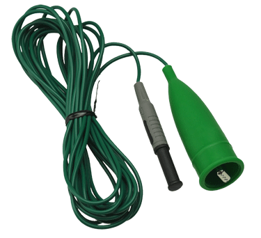 Kyoritsu Meetsnoer tbv aardweerstandmeter 4105DL, groen - 7271 - 20037309