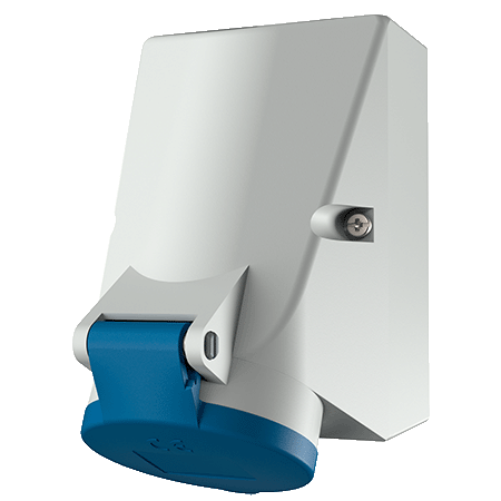 Mennekes WCD 16A 7P 9H 230V IP44 HW/VN - 733 2 - 20022407