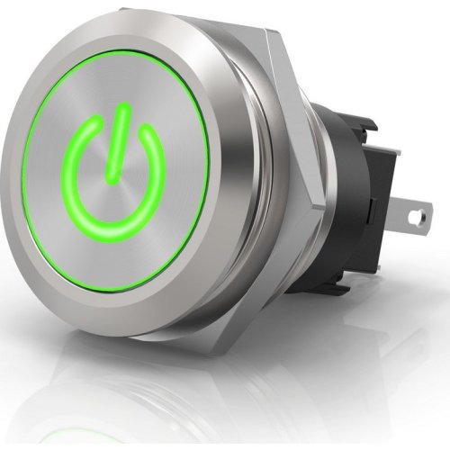 EAO Schakelaar RVS verlicht Verl.Symbool Rood 24V Soldeer Symbool - On Off - 7332821ccd9fc7ee48778eb3e9d808a9 - 20045184