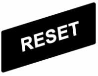 SE etiket 8x27mm zwart RESET ZBY02322 - 7382175 - 7382175