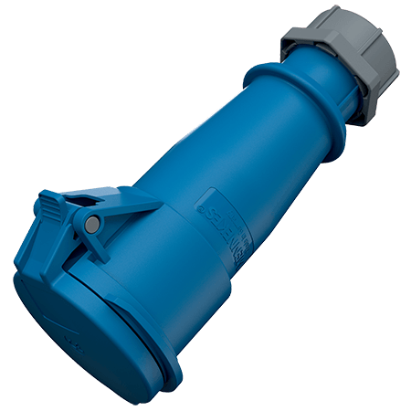 Mennekes Koppelc stop 32A 7P 9H 230V IP44 AM-T VN - 747 2 - 20022429
