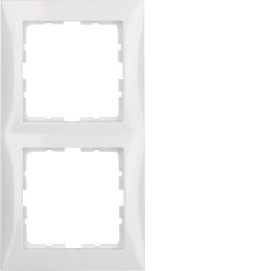 BERKER afdekraam 2v s1 glanzend wit/polar wit 10128989 - 74c7a821cb198da8e91a4b7747ce07a7 - 11000619