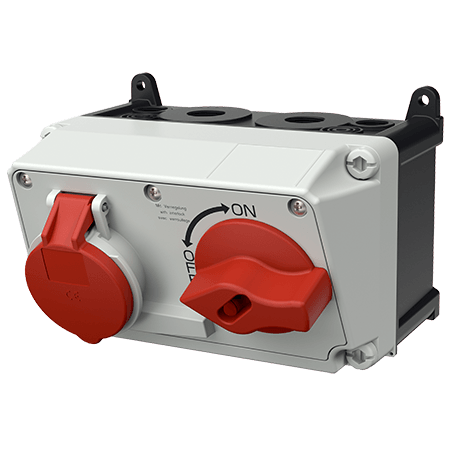 Mennekes WCD 32A 5P 6H 400V IP44 AMAXX DUO - 7616 - 20022440