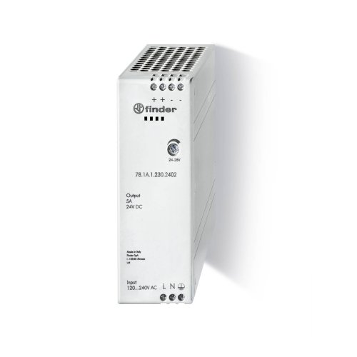 Finder FIN VOEDING 24VDC, 4,5A, 120W - 781a12302402 - 20007928