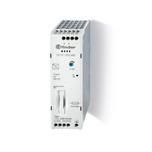 Finder FIN VOEDING 24VDC 5A 110W - 781b12302403 - 20007929