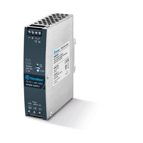 Finder FIN VOEDING 2.5A 24VDC 60W - 78h214402404 - 20195975