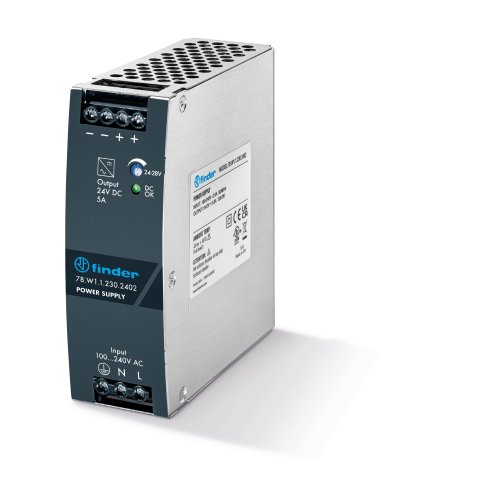 Finder FIN VOEDING 5A 24VDC 120W - 78w112302402 - 20195977