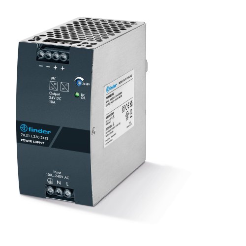 Finder FIN VOEDING 10A 24VDC 240W - 78x112302412 - 20195979