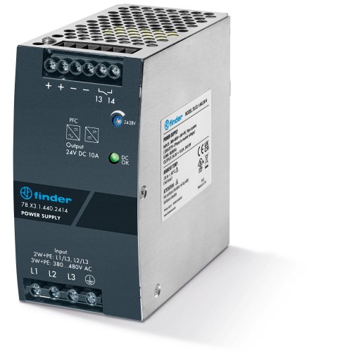 Finder FIN VOEDING 10A 24VDC 240W - 78x314402414 - 20195981