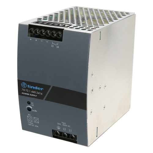 Finder FIN VOEDING 20A 24VDC 480W - 78y2 switch mode power supply - 20195983