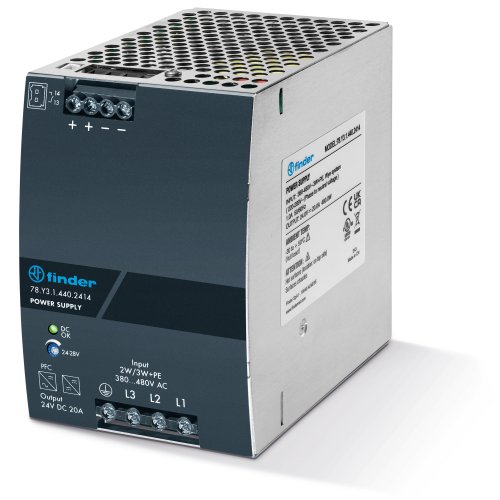 Finder FIN VOEDING 20A 24VDC 480W - 78y314402414 - 20195984