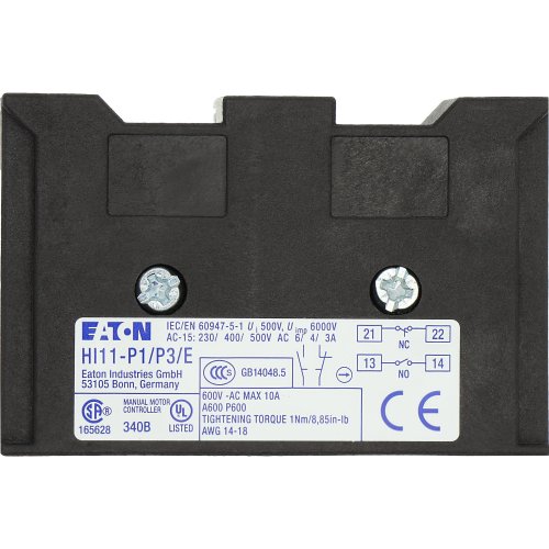 EATON hulpcontact zijkant 1m+1v hi11-p1/p3e - 79fb7968011190421a3d78e702688388 - 11003234
