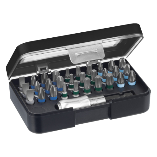WIHA Bitset Standaard Bit met Kleurring 79791-02 SL/PH/PZ/TX, 31 delig - 7b52c779 4bee 402a 8eb3 5c2e16a8714c - 20196095