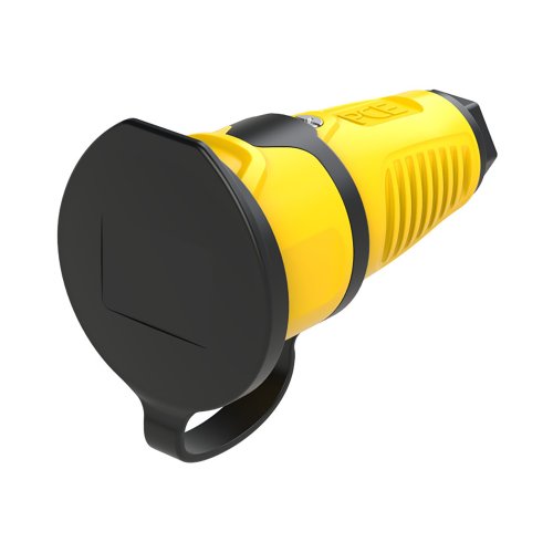 PCE Koppelcs penaarde kv afdekkap Taurus2 gee/zwa rubber kindveilig - 7b6ae1aa7b8c41f49d502d830dddb664 - 20158193