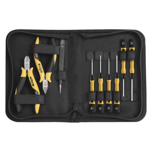 WIHA Gereedschapsset ESD Tangen, Schroevendraaiers, Pincet 9300-041, 1 - 7d55afb1 cfeb 4d9a bd66 11204b2d0526 - 20014348