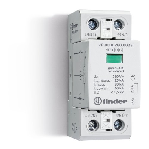 Finder FIN SPD TYPE 1+2, 1FASE/1VAR. - 7p0182601025 - 20008049