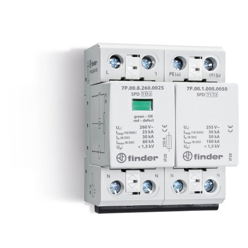 Finder FIN SPD TYPE 1+2, 1FASE/1VAR.+VONK. - 7p0282601025 - 20008050