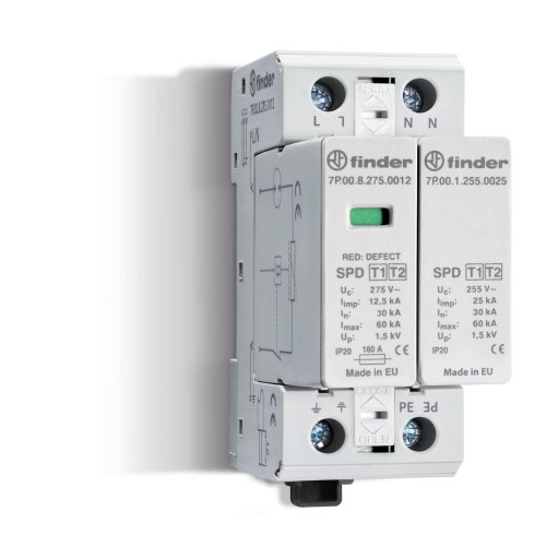 Finder FIN SPD TYPE 1+2, 1FASE/1VAR.+VONK - 7p0282751012 - 20008051