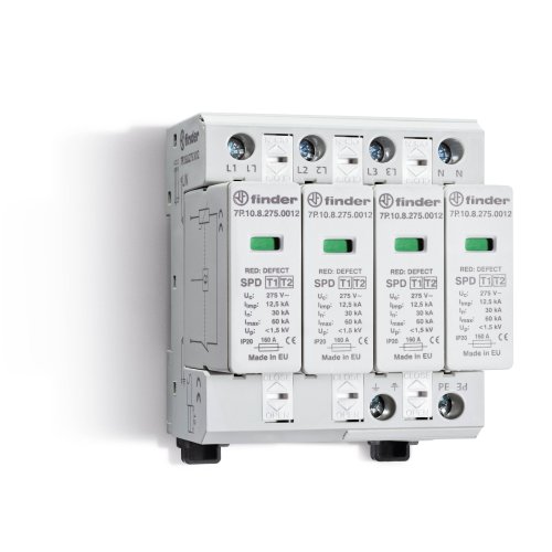 Finder FIN SPD TYPE 1, 3FASE/4VAR. - 7p1582751012 - 20008063