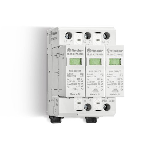 Finder FIN SPD TYPE 2, 3FASE/3VAR. - 7p2382751020 - 20008070