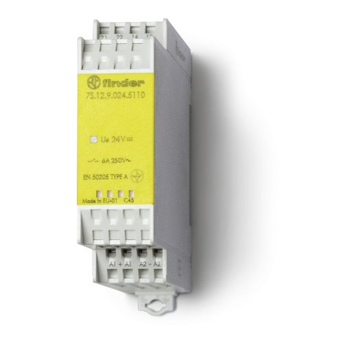 Finder FIN REL.GEDWONG.CONT.6A 120VAC 1M+1V - 7s12 5110 - 20008086