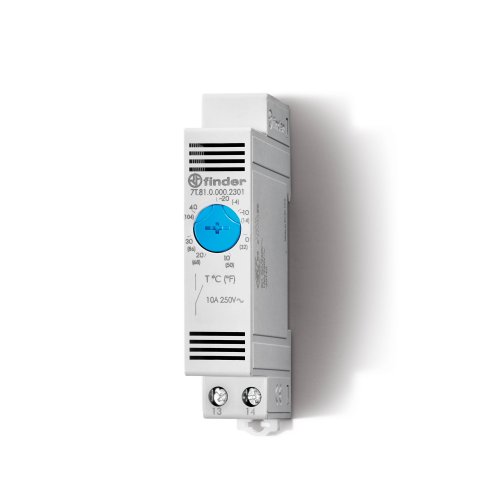 Finder FIN THERMOSTAAT 1xNO KOELEN MODULAIR - 7t8100002301 - 20008113