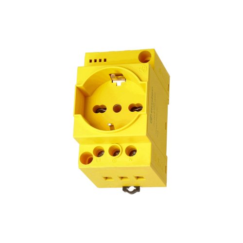Finder FIN CONTACTDOOS, GEEL - 7u0082300002 1 klein - 20008124