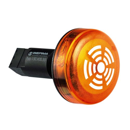 WERMA LED zoemer EM continue 230VAC YE - 800000000388 126 000 00 126 000 00 - 20003860