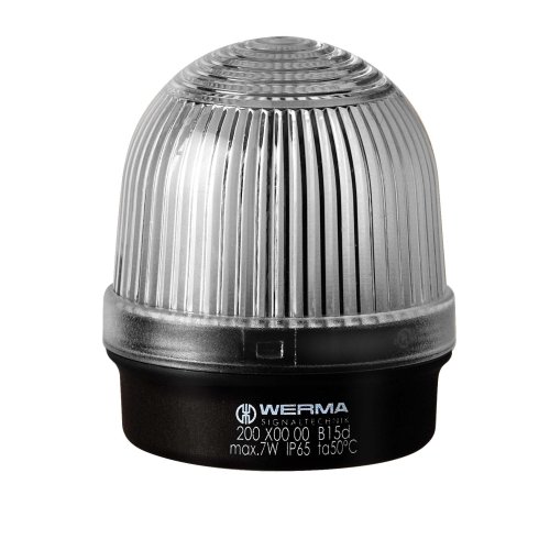 WERMA Permanente lamp BM 12-230VAC/DC CL - 800000000441 126 000 00 126 000 00 - 20003878