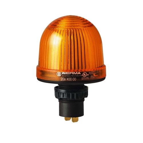 WERMA Permanente lamp EM 12-48VAC/DC YE - 800000000497 126 000 00 126 000 00 - 20003887
