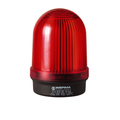 WERMA Permanente lamp BM 12-230VAC/DC RD - 800000000590 126 000 00 126 000 00 - 20003914