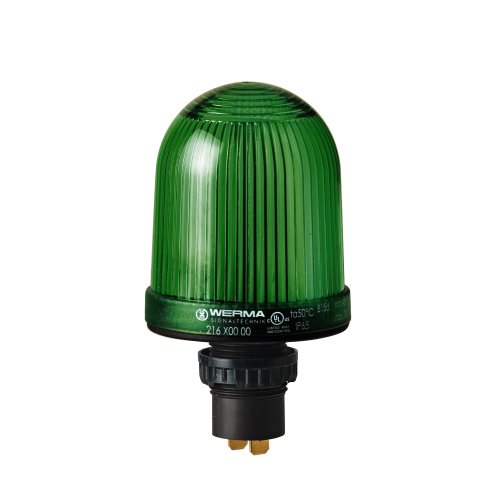 WERMA Permanente lamp EM 12-48VAC/DC GN - 800000000858 126 000 00 126 000 00 - 20003925