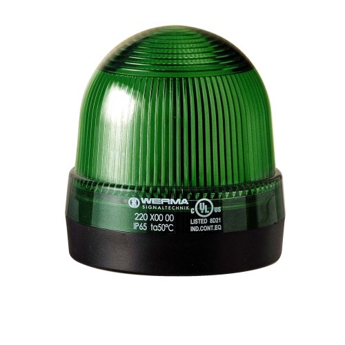 WERMA Permanente lamp BM 12-230VAC/DC GN - 800000000954 126 000 00 126 000 00 - 20003935