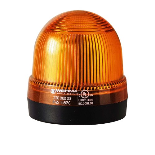 WERMA Permanente lamp BM 12-230VAC/DC YE - 800000000955 126 000 00 126 000 00 - 20003936