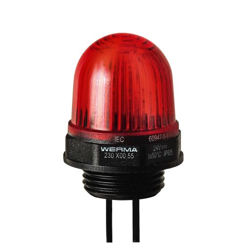 WERMA Micro LED Inbouw lamp 115VAC RD - 800000001297 126 000 00 126 000 00 - 20003946